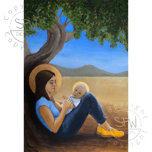 Resting on the Way to Egypt.